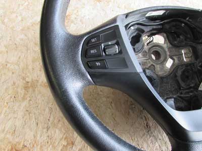 BMW Leather Steering Wheel Multifunction Not Heated 32306854753 F30 320i 328i 330i 335i 340i3